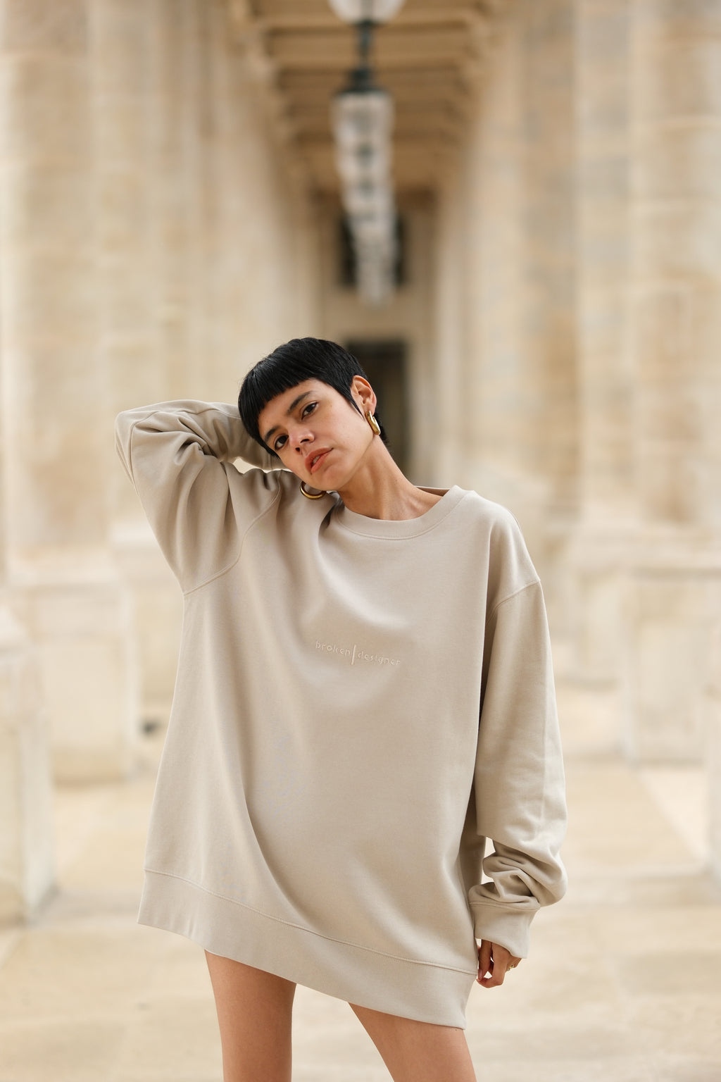 The Origin | Unisex Sweatshirt Sandstone