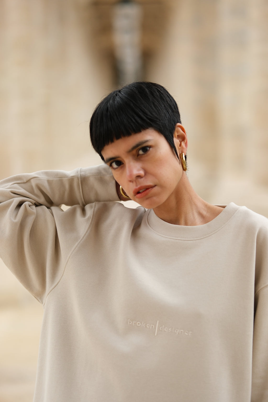 The Origin | Unisex Sweatshirt Sandstone