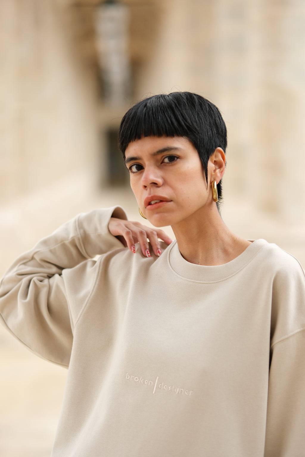 The Origin | Unisex Sweatshirt Sandstone