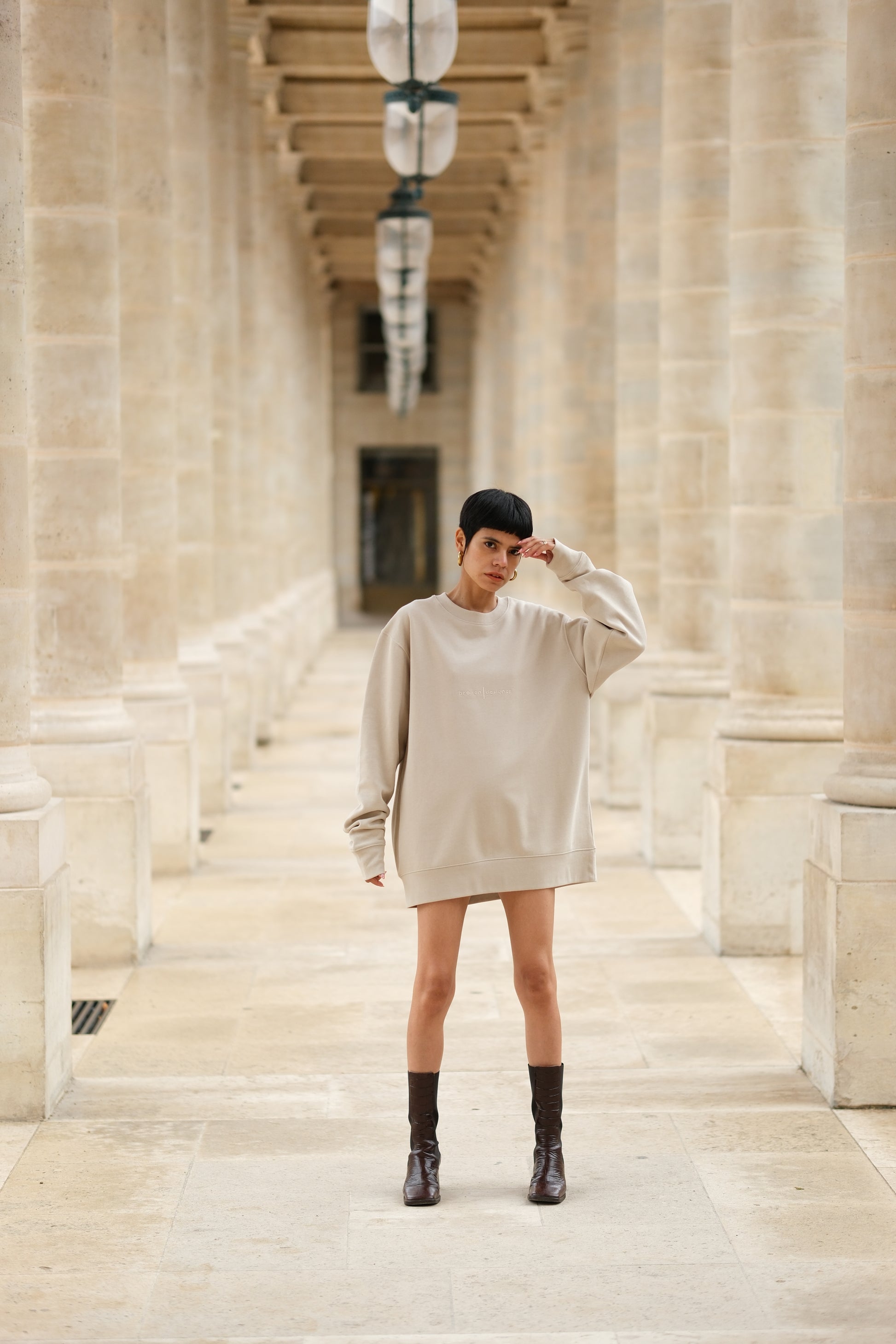 The Origin | Unisex Sweatshirt Sandstone