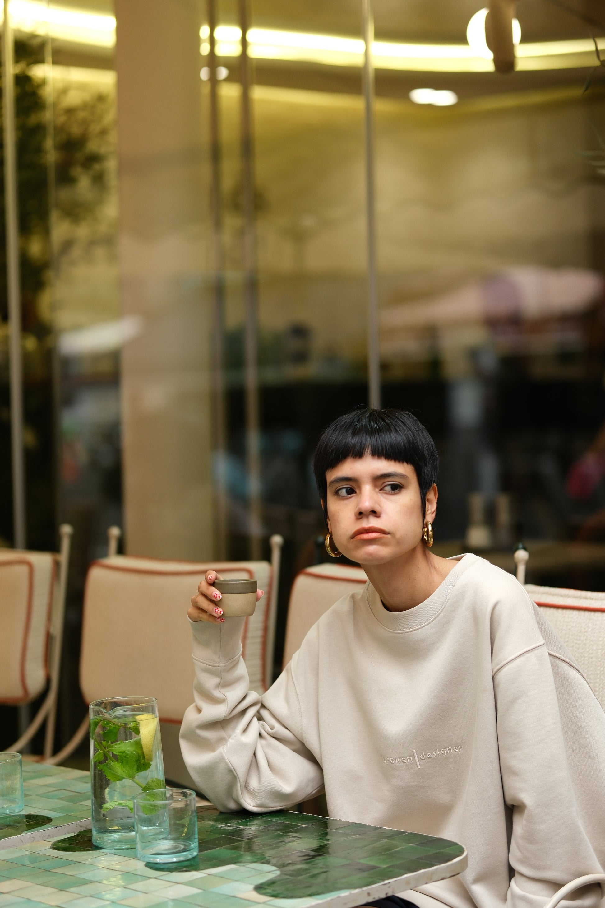 The Origin | Unisex Sweatshirt Sandstone