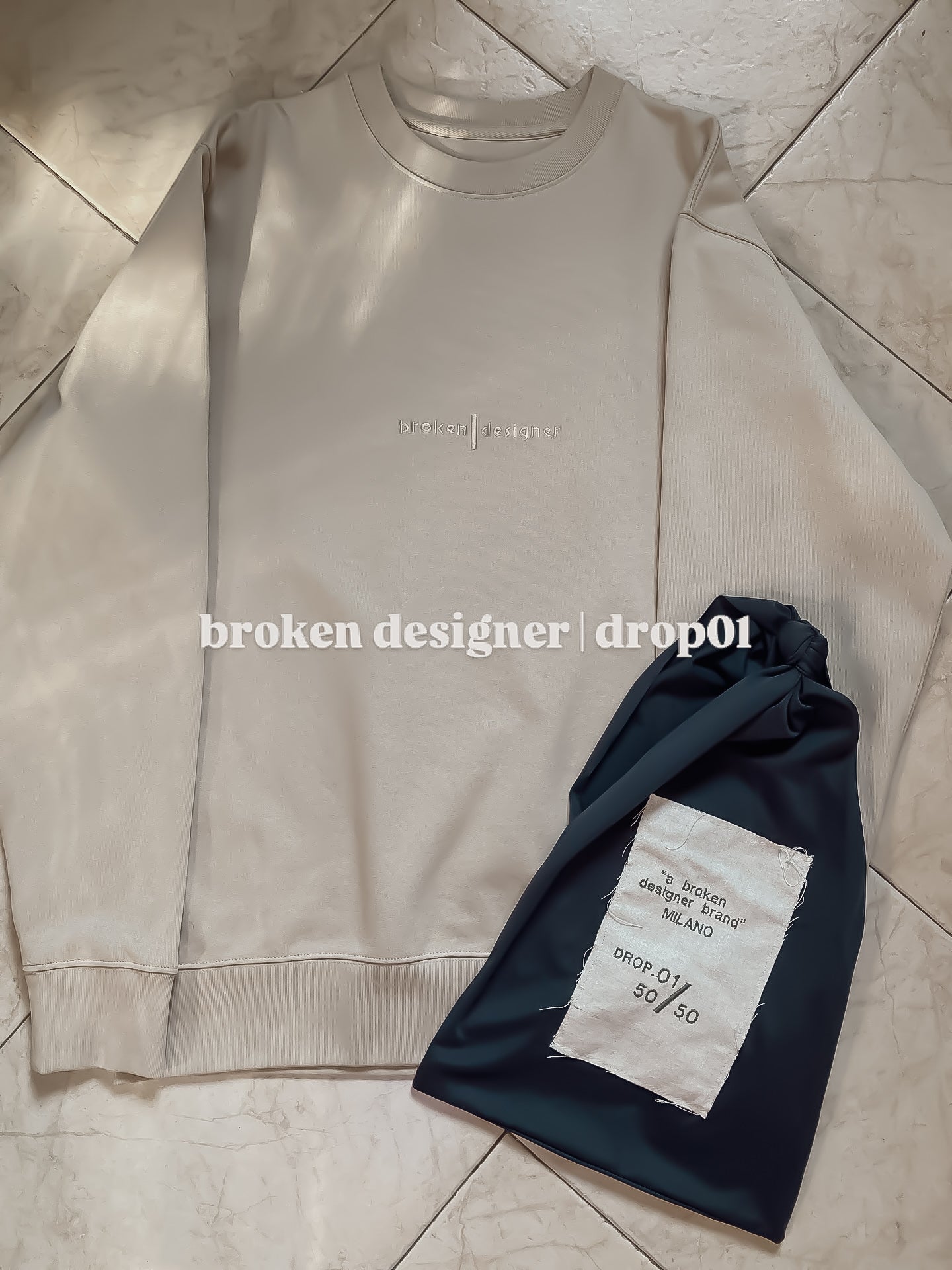 The Origin | Unisex Sweatshirt Sandstone